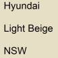 Preview: Hyundai, Light Beige, NSW.